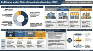 Rollshutter Market Metarial and Application Breakdown