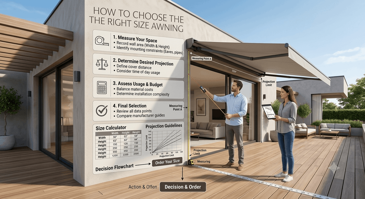 How to Choose the Right Size Awning